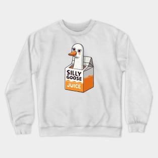 Silly Goose Orange Juice Crewneck Sweatshirt